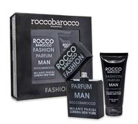 ROCCOBAROCCO COFANETTO FASHION UOMO PROFUMO EDT 75ML E AFTER SHAVE 100ML