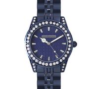 Roccobarocco Donna Orologio RB0078 Acciaio Blu con Strass