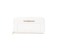Roccobarocco PORTAFOGLIO ROCCO BAROCCO MISURA 19X10X3 CON ZIP COLORE BIANCO
