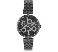 Roccobarocco watch- DIAMONDS- RB.4878L-01M donna BLACK