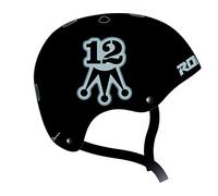 Roces Aggressive M12 He.Ce Casco di Protezione, Unisex adulto, Nero, L