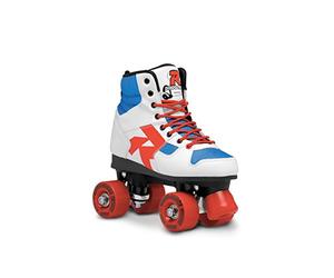 Roces Disco Palace Pattini Quad, Multicolore/Bianco, 39