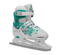 Roces, Jokey Ice 3.0 Girl Bambina, Bianco/Turchese, 26-29