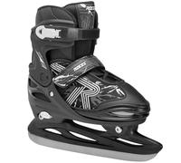 Roces Jokey Ice 3.0 Pattini Da Ghiaccio Per Bambini Crescita Nera/Bianca