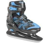 Roces Jokey Ice 3.0 Pattini Da Ghiaccio Per Bambini Cuciture Crescita Nero/Blu