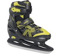 Roces Jokey Ice 3.0 Pattini Da Ghiaccio Per Bambini Regolabili Nero/Lime