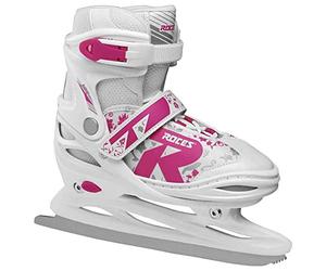 Roces Jokey, Scarpone Allunagbile da Sci Bimba, White/Fuchsia, 38-41