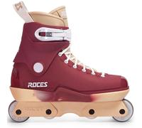 Roces M12 Lo Squadra Melograno Aggressivo Pattini IN Linea 58 MM / 88A Rosso
