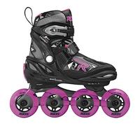 Pattini a rotelle Roces Moody Girl TIF per bambini nero/rosa (36-40 EU)