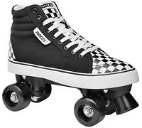 Roces, Ollie Unisex - Adulto, Nero Bianco, 36