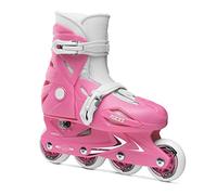 Roces Orlando, Pattino in Linea Unisex Bambini, Deep Pink, 30-35