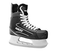 Roces Uomo RH 4 Pattini da Ghiaccio, Uomo, RH 4, Nero/Grigio, 47