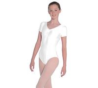 Roch Valley Jeanette - Body a Maniche Corte da Donna, Donna, Bianco, L
