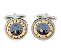 Rochester MN (USA) Cufflinks Rotondi In Scatola