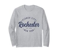 Rochester New York Retro NY Pride Maglia a Manica