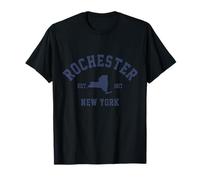 Rochester New York Retro NY Pride Maglietta