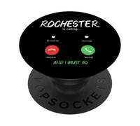 Rochester sta chiamando e devo andare a New York in viaggio PopSockets PopGrip Adesivo