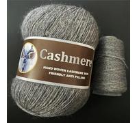 ROCILA 3 set di 6 gomitoli da 50 g + 20 g di filato di cachemire lavorato a mano in cashmere, lana di cachemire, spessore medio, per lavori a maglia, maglioni, cappelli, sciarpe, cashmere