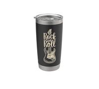 Rock And Roll Graphic Tees - Novelty T-Shirts & Cool Designs Bicchiere termico in acciaio inox doppia parete