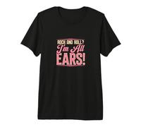 Rock And Roll? I'm all Ears Musica giocosa Vibe Maglietta Premium