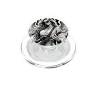 Rock Angel Chitarrista Musica Design PopSockets PopGrip per MagSafe