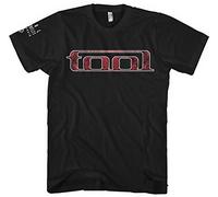 Rock Band Tool t-Shirt Rosso Eyes Pattern 2-Sided Tee (Medium) Nero