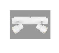 Barra LED GU10 Rock bianco 5W 460 lumen 2 spot
