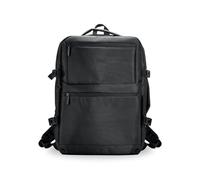 Rock Battersea - Zaino da viaggio leggero e confortevole, con spallacci imbottiti, tasche con cerniera e tracolla per trolley, conforme a Ryanair, 40 x 28 x 15 cm, capacità 17 l, colore: nero