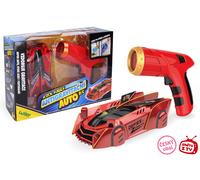Rock Buggy auto RC antigravitazionale con laser 15 cm rosso