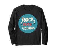 Rock, carta, forbici Discorso Costume Maglia a Manica