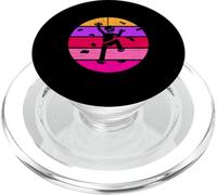 Rock Climber Girl - Scalatore da donna, stile retrò PopSockets PopGrip per MagSafe