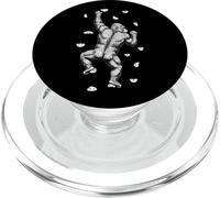 Rock Climber Gorilla Funny Climbers, arrampicata su parete al coperto PopSockets PopGrip per MagSafe