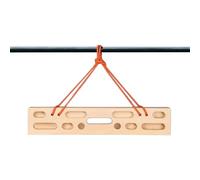 Rock Climbing Board - Multi-Grip Hangboard, Heavy Duty Finger Strength Trainer, Doorway Pull Up Board, Bouldering Exercise Gear | for Indoor Home Gym Workout & Fitness