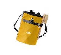 Rock Climbing & Bouldering Chalk Bag Cintura Regolabile Zip Tasca di Immagazzinaggio & Portaspazzole Rock