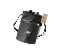 Rock Climbing & Bouldering Chalk Bag Cintura Regolabile Zip Tasca di Immagazzinaggio & Portaspazzole Rock