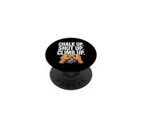 Rock Climbing Bouldering Chalk Up Climb Hands PopSockets PopGrip Adesivo