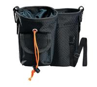 Rock Climbing Chalk Bag - 6.89 Inch Waterproof Oxford Pouch | 600D Drawstring Chalk Holder with Adjustable Belt, Quick-Lock Buckle and Organizer Pocket for Climbing, Bouldering, Gym and D