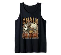Rock Climbing Climber Boulder Chalk Is My Colonia Canotta