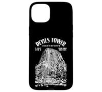 Rock Climbing Climber Devils Tower Bear Lodge Salita Posizione Custodia per iPhone 15 Plus