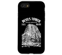 Rock Climbing Climber Devils Tower Bear Lodge Salita Posizione Custodia per iPhone SE (2020) / 7/8