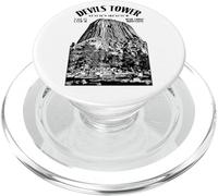 Rock Climbing Climber Devils Tower Bear Lodge Salita Posizione PopSockets PopGrip per MagSafe