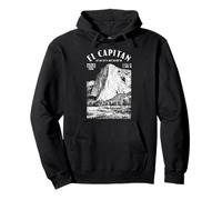 Rock Climbing Climber El Capitan Yosemite Salita Posizione Felpa con Cappuccio