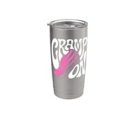 Rock Climbing Cramp On Bouldering Climber Pun Bicchiere termico in acciaio inox doppia parete