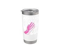 Rock Climbing Cramp On Bouldering Climber Pun Bicchiere termico in acciaio inox doppia parete