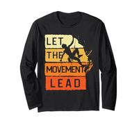 Rock Climbing for Climber Inspired Design Detto Citazione Maglia a Manica