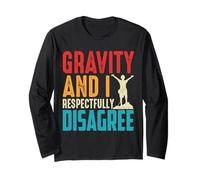 Rock Climbing Gravity e io rispettosamente Non Sono d'accordo sul Boulder Maglia a Manica