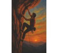 Rock Climbing Journal - 120 Page Lined Notebook for Climbers and Outdoor Adventure Lovers | By Grip & Granite: A stylish climbing-themed notebook for ... plans, training notes, and everyday ideas.