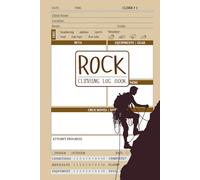 Rock Climbing Log Book