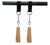 Rock Climbing Pull Up Grips-Portable Strength Training Handles With Heavy-Duty Straps & Carabiners, Multipurpose Finger & Bicep Eserciser For Calisthenics, & Home Gym