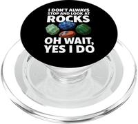Rock Collector Geologia Sguardo divertente alle rocce Geologo Scienza PopSockets PopGrip per MagSafe